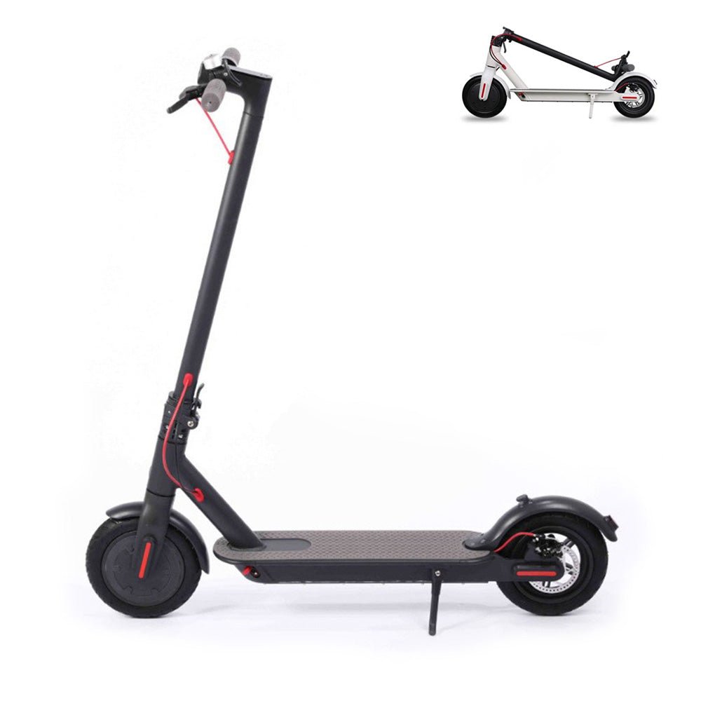 CRONY  M365 scoote with APP-Jipu Electric Scooter Aluminium Alloy Folded 8.5 Inch tires | Dark grey