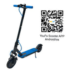 CRONY M365 Suspension and APP E-Scooter Max speed 35KM/H Electric Scooter Aluminium Alloy Folded 8.5 Inch tires - Edragonmall.com