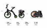 CRONY Mini-Q Fold Electric Bike 36V 250W Portable Electric motorcycle - Edragonmall.com