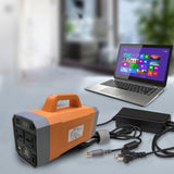 Crony  Multi-function K300 Portable Power Station 100W With Jump Starter For Camping  Battery | Orange