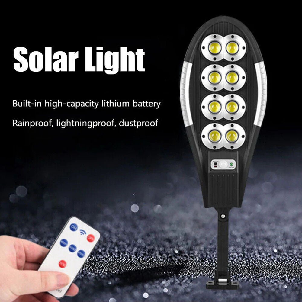 CRONY MX-T200 Solar induction street lamp LED Large Size Solar Street Lights Outdoor IP67 Waterproof with Remote Control Security Light - Edragonmall.com