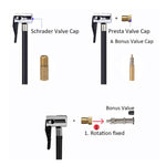 CRONY NEW Portable Electric Air Inflator 12v 150PSI Rechargeable 6500mAh Car Pump Tire Inflator Cordless Portable Compressor - Edragonmall.com