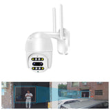 CRONY NIP-21HS carecam PRO APP ball Face recognition and shooting linkage alarm Voice alarm Day and night full color dual lens camera - Edragonmall.com