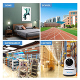 CRONY NIP-26 1080p WiFi Home Smart Camera, Indoor Security Surveillance with Night Vision, Monitor with iOS, Android App, Compatible with Google Home - Edragonmall.com