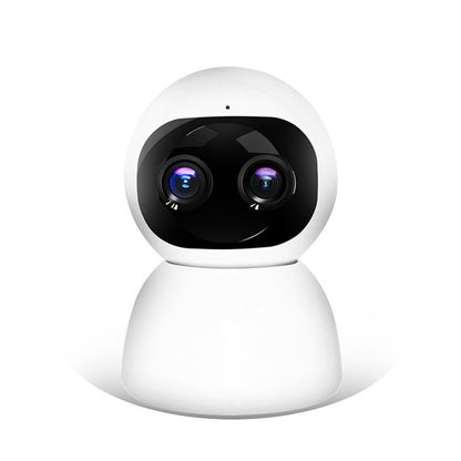CRONY NIP-28 carecam PRO APP dual camera zoom, high-definition night vision smart home surveillance camera wifi mobile phone remote control - Edragonmall.com