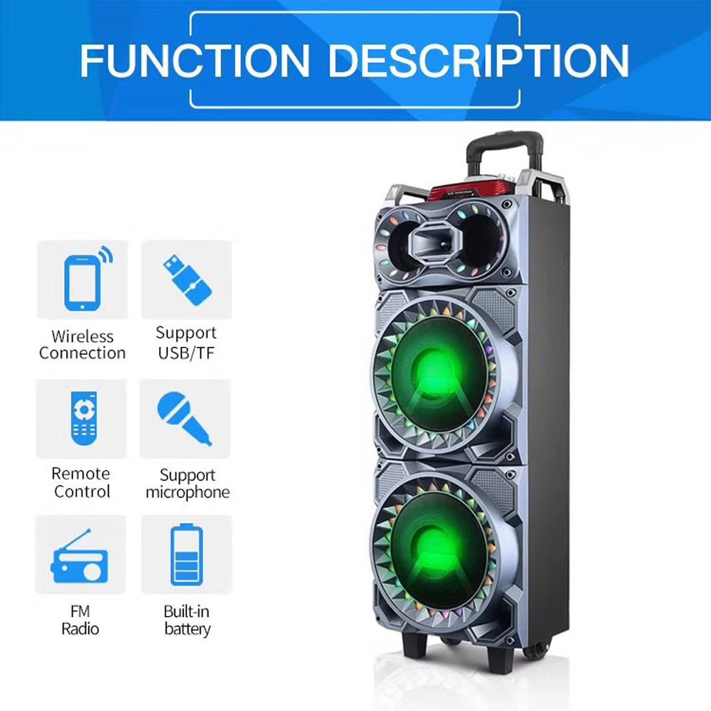 Crony Portable powerful Bluetooth speaker RX-281 - Edragonmall.com