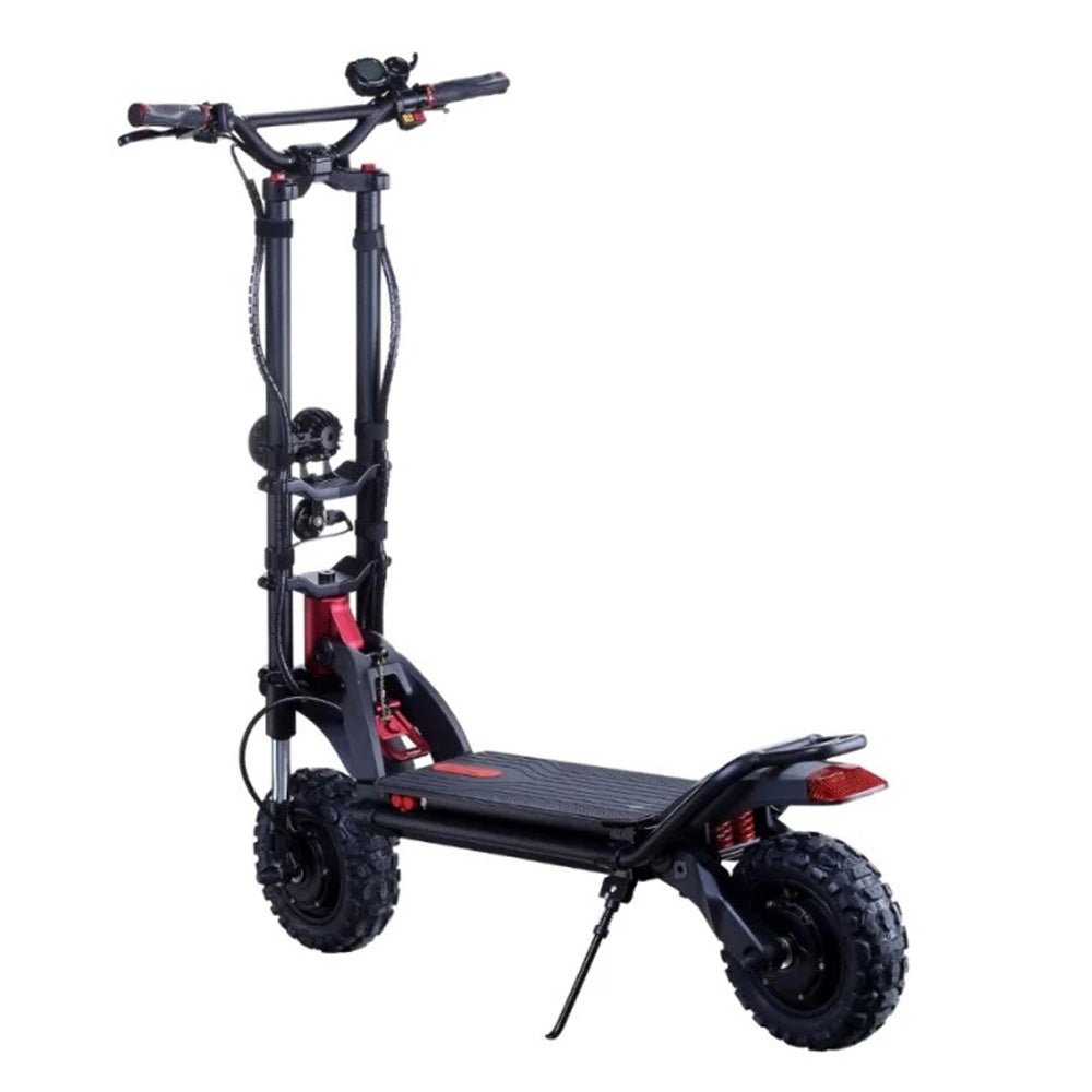 CRONY Q12 Max Speed 90 KM/H dual-drive high-speed SUV electric scooter Front and rear hydraulic brakes Aluminum alloy frame | Black - Edragonmall.com