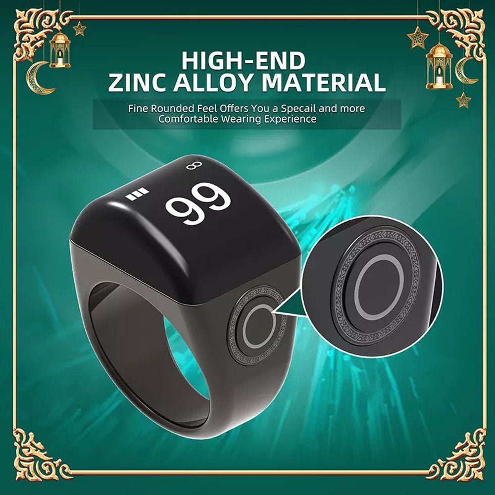 Digital Finger Tally Counter Tasbeeh / Zikr Tasbih - Ring Counter – Charkha  store