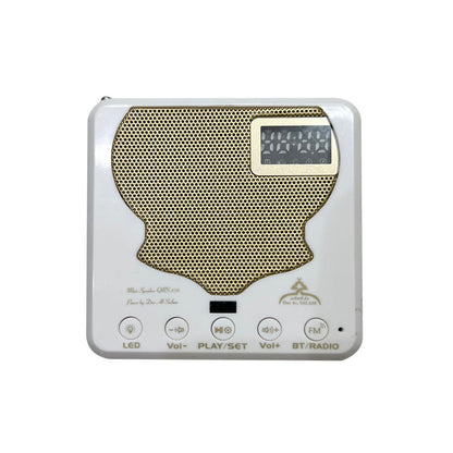 CRONY QBS-370 Mini wall speaker Al Quran Digital Player with FM Radio Fortable mini speaker - Edragonmall.com