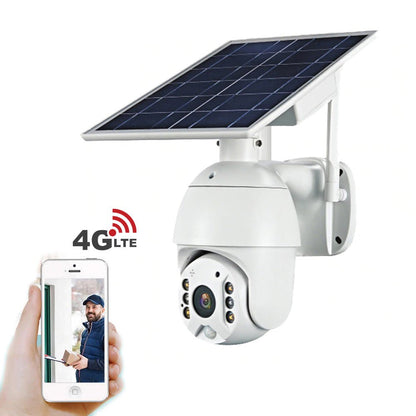 CRONY RBX-S10 Low power 4G solar camera 5mp 1080P HD Solar Panel Outdoor Surveillance Waterproof CCTV Camera Smart Home Two-way Voice Intrusion Alarm - Edragonmall.com