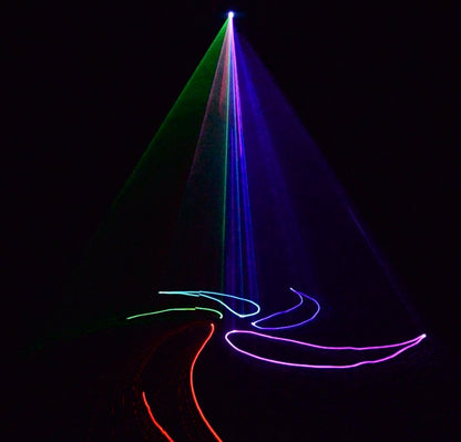 Crony S-11 1W RGB LED Laser Landscape Projector Lamp Disco Stage Party Effect Light Chriatmas - Edragonmall.com