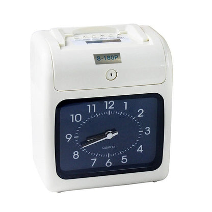 CRONY S-180P Attendance Machine Electronic Employee Starter Time Clock Punch Pak Recorder Attendance Time Card Machine - Edragonmall.com