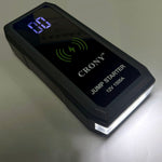 CRONY S606+Air Super Jumper Starter 12V Auto Car Battery Portable Jump Starter Power Station with wireless charging function - Edragonmall.com