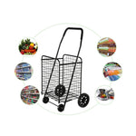 CRONY SC-106 Household portable Foldable Shopping Trolley on Wheels - Edragonmall.com