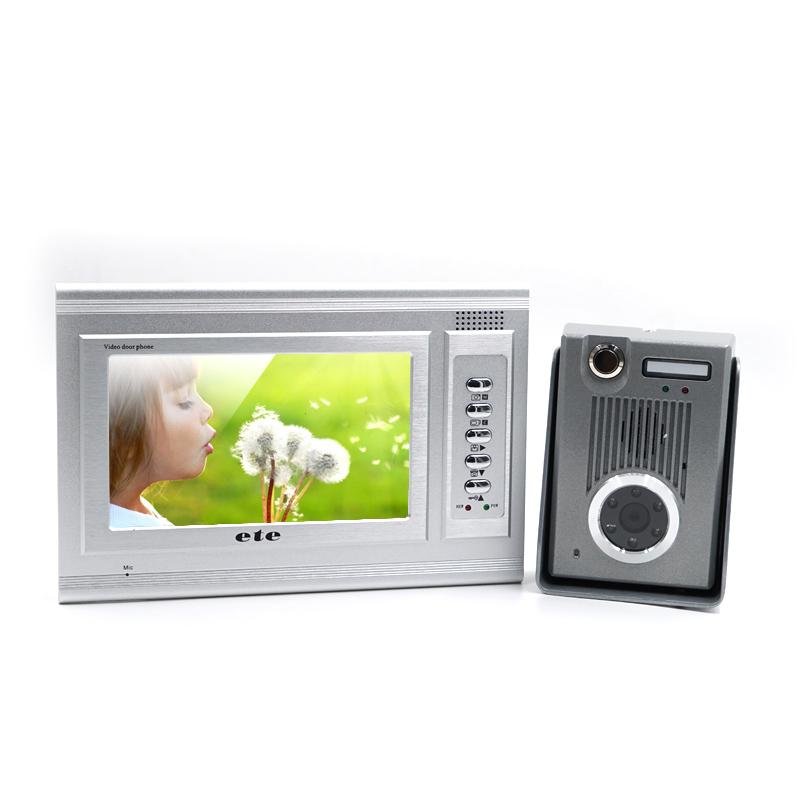 Crony SE-VD709CW Wireless Color Home Bell with Camera, Wireless Anti-theft Camera with Indoor Chime Video Doorbell - Edragonmall.com