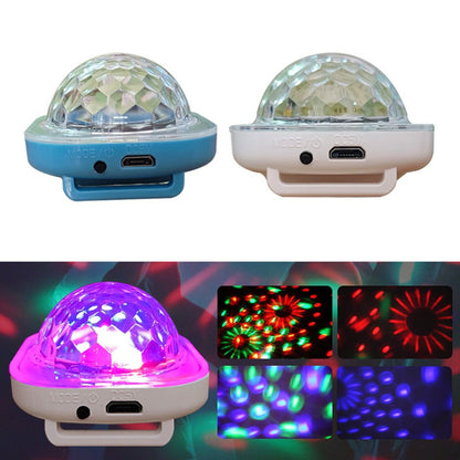 CRONY Seven Smurf lights Star projection lamp suction cup bracelet type starlight usb night light creative gift atmosphere colorful laser light - Edragonmall.com