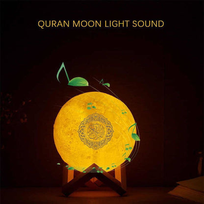 CRONY SQ-510 Moon Lamp Quran Speaker-sq-618 With Remoter - Edragonmall.com