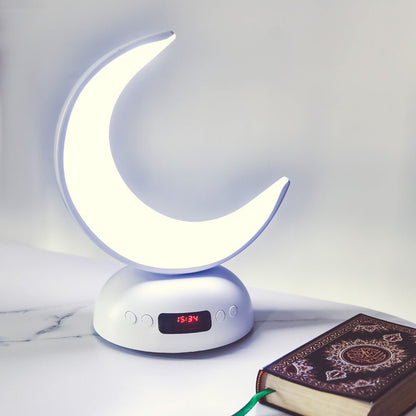 CRONY SQ-902 guran speaker Speaker Quran Led Moon Lamp Aromatherapy Function Azan Alarm Clock Quran Player - Edragonmall.com