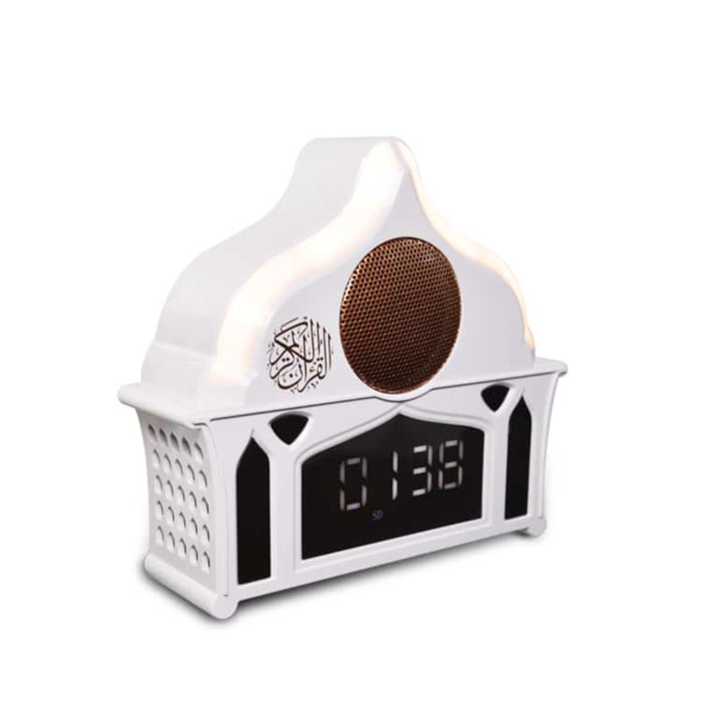 CRONY SQ-912 LED Clock quran speaker Wall Light - Edragonmall.com