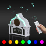 CRONY SQ-912 LED Clock quran speaker Wall Light - Edragonmall.com