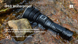 CRONY T102pro Search and Rescue 3500 LM Torch Pro Tactical Flashlight - 3500lumens - Edragonmall.com