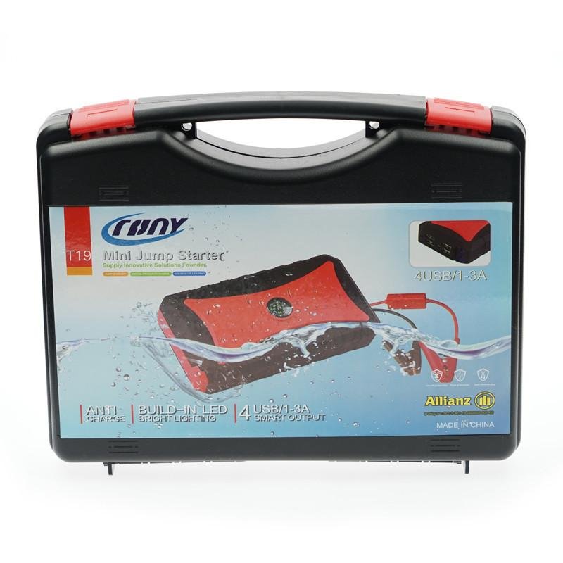 Crony T19 power bank Emergency Car Power Bank Waterproof power bank for car/phone charger battery - Edragonmall.com