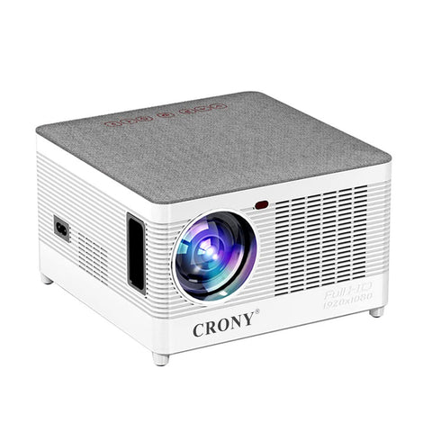 CRONY T55A Projector 5G WiFi Bluetooth Nativo Full HD 1920X1080p 9000 Lumens Suporte 4K Home Theater para iOS Android - Edragonmall.com