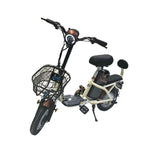 CRONY T8 Electric Delivery express Bicycle electrical scooter 12 inch 48v 10Ah electric bike - Edragonmall.com