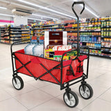 Crony TC3015 Folding shipping Cart Folding Garden Trolley | RED - Edragonmall.com