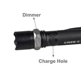 CRONY TH818 High Power Multifunction LED Tactical Flashlights - Edragonmall.com