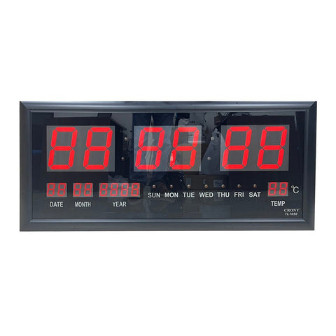 Crony TL-1050 Digital wall Clock with remote control – Edragonmall.com