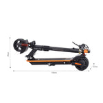 CRONY Top Speed 40KM/H 8 inch wide tyre electric scooter Replaceable battery prolong riding distance - Edragonmall.com