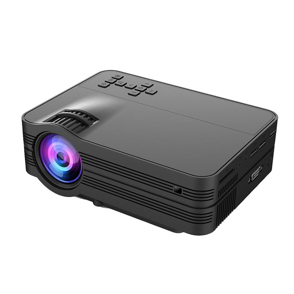 Crony UB-10 PULS Projector Mini LED Projector Home Theater | Black - Edragonmall.com