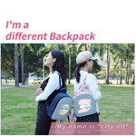 CRONY US-B003 AD LED Advertising display Backpack Connect mobile APP or computer via WIFI to change picture video - Edragonmall.com