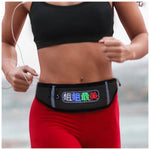CRONY US-B006 LED Display fashion waist bag with app control for men and women - Edragonmall.com