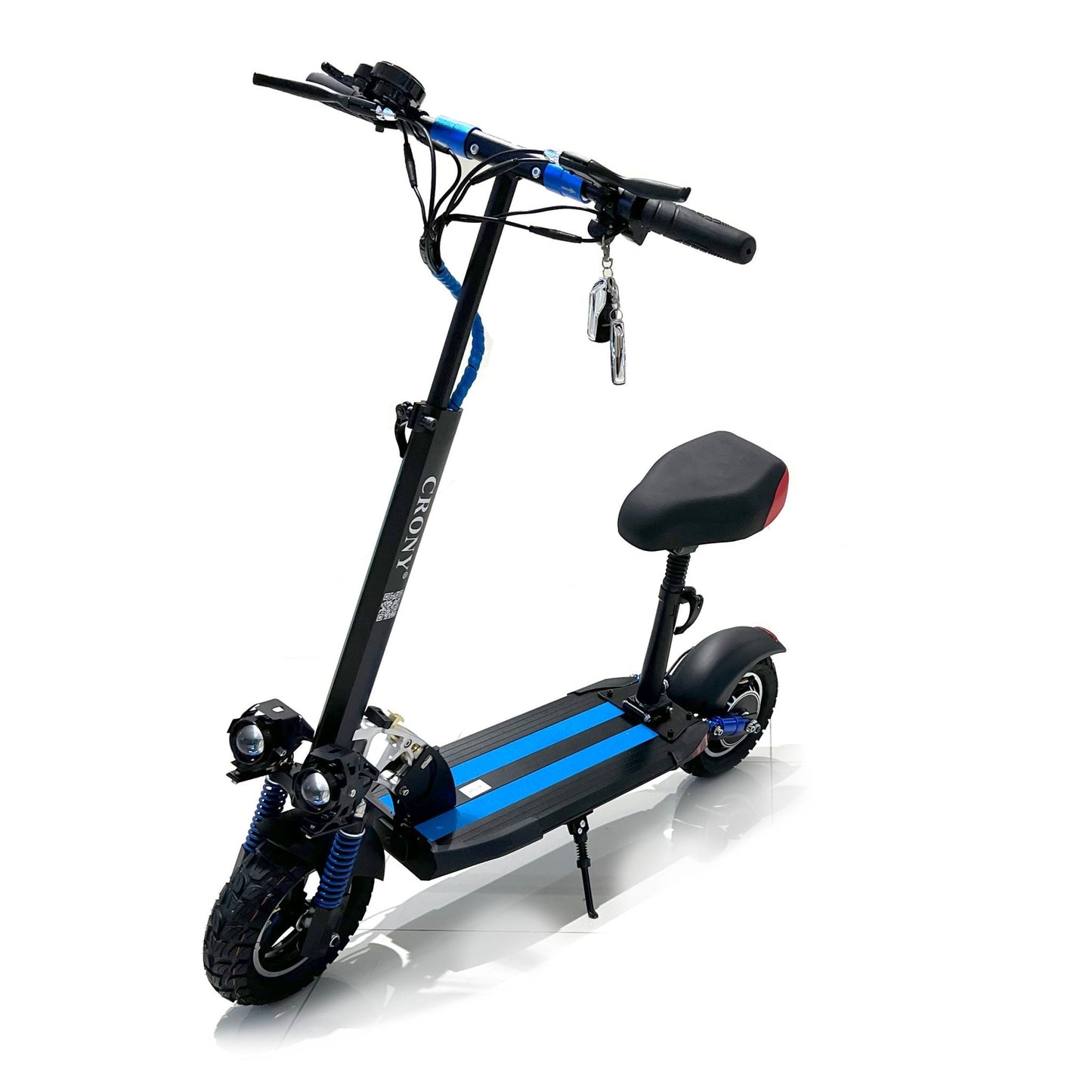CRONY V10-GUO Fast Speed E-scooter 1200w 10inch max speed 65 km/h Fast Speed E-scooter 48v electric scooter - Edragonmall.com