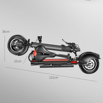 CRONY V10-GUO Fast Speed E-scooter 1200w 10inch max speed 65 km/h Fast Speed E-scooter 48v electric scooter - Edragonmall.com