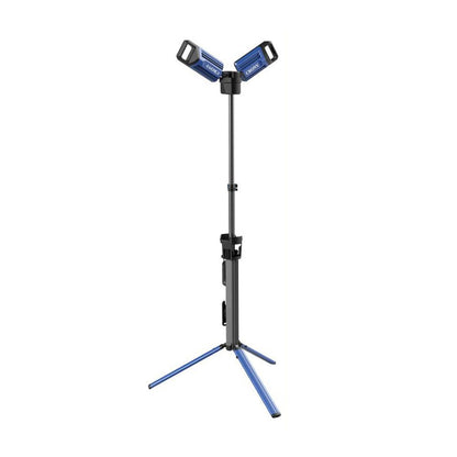 CRONY VIP-11 Outdoor multi-function lamp 5000 Lumen Rechargeable Cordless Collapsible AC/DC Portable LED Work Light with Telescoping Tripod Stand - Edragonmall.com