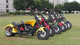 CRONY X1 Harley Electrocar car With BT Speaker 65KM/H Electrocar car Citycoco Fat Tire Electric motorcycle | Flag - Edragonmall.com