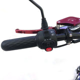 CRONY X1 Harley Electrocar car With BT Speaker 65KM/H Electrocar car Citycoco Fat Tire Electric motorcycle | Green - Edragonmall.com