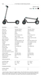 CRONY X7 Electric Kick Scooter Max speed 38KM Replaceable battery capacity Easy Foldable 8.5 inch | Silver - Edragonmall.com
