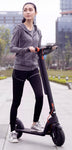 CRONY X8 Electric Kick Scooter Max speed 38KM Replaceable dual battery capacity Foldable10 inch - Edragonmall.com