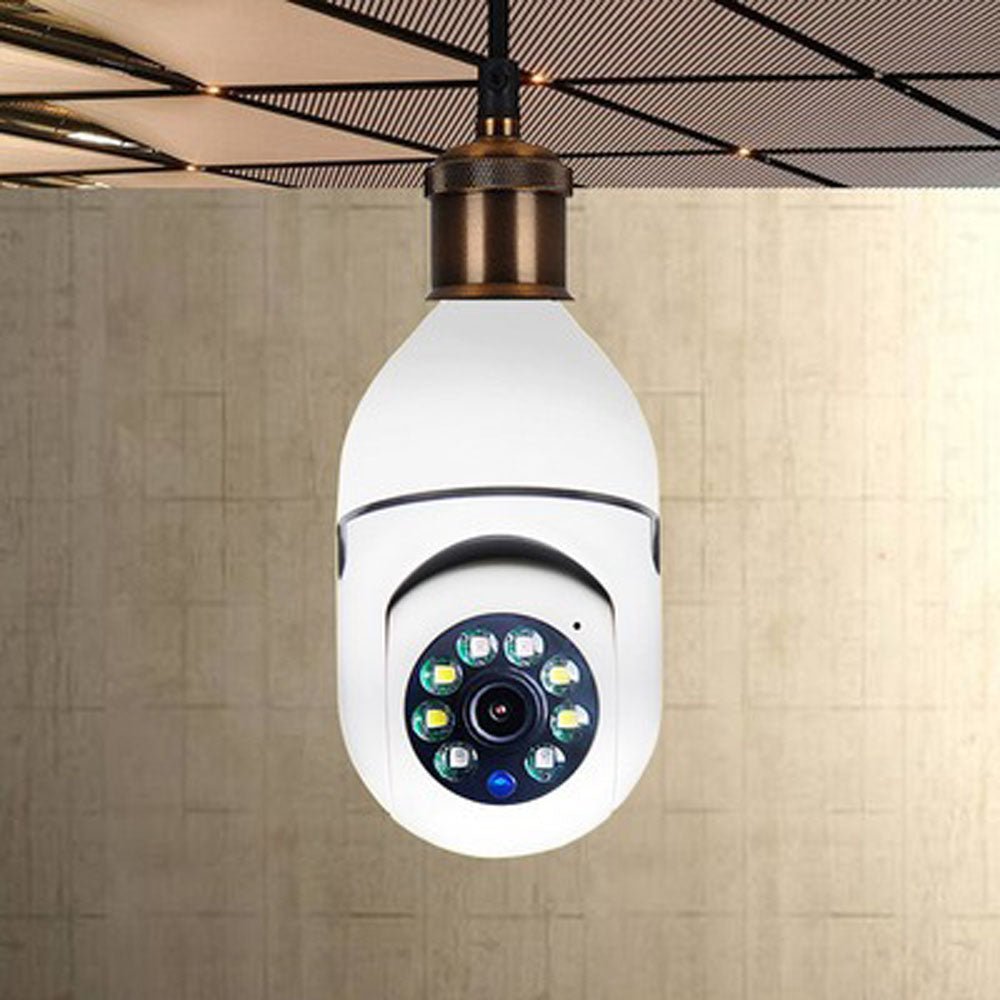 CRONY Y23 JXLCAM light bulb IP Camera body motion tracking night vision motion detection two-way audio - Edragonmall.com