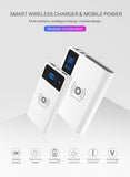 CRONY YC-008 USB Charger Dual Port Power Bank QC 3.0 Quick Charger Wireless charger Portable Adapter Power Hub for Mobile phone Tablet PC - Edragonmall.com
