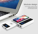 CRONY YC-008 USB Charger Dual Port Power Bank QC 3.0 Quick Charger Wireless charger Portable Adapter Power Hub for Mobile phone Tablet PC - Edragonmall.com