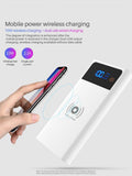 CRONY YC-008 USB Charger Dual Port Power Bank QC 3.0 Quick Charger Wireless charger Portable Adapter Power Hub for Mobile phone Tablet PC - Edragonmall.com