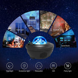 CRONY YK-1 Star lights Galaxy Projector, Star Projector 3 in 1 Night Light Projector w/LED Nebula Cloud with Bluetooth Music karaoke Speaker - Edragonmall.com