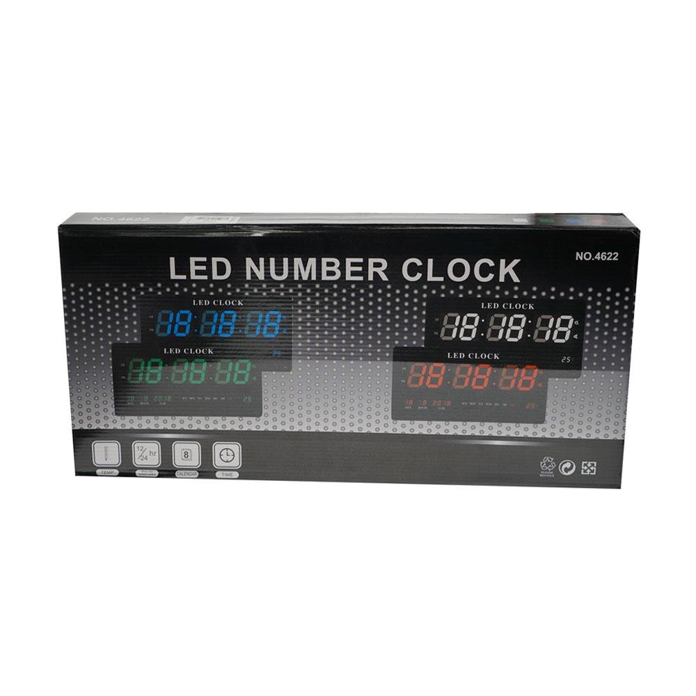 CRONY YX-4622 LED Display Number Clock Digital Clock - Edragonmall.com