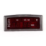 Digital LED Table Clock Wall Clock Office Clock Shows Time, Date, Day, Temperature -ZXTL-13A clock - Edragonmall.com