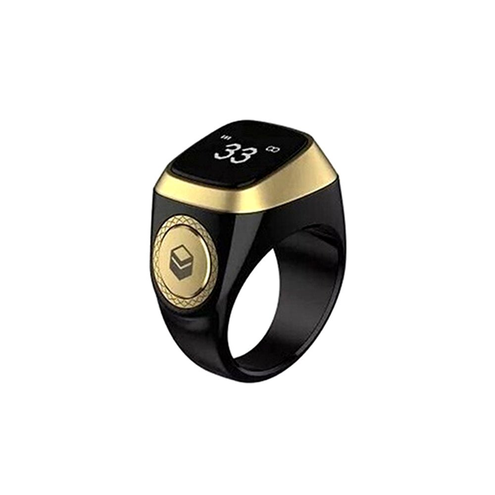 iQibla Zikr 1 Lite Smart Counter for Muslims 18mm, Wearable Ring Digital  Tasbeeh Prayer Time Reminder with Vibration - Walmart.com
